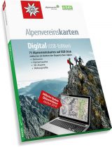 Alpenvereinskarten Digital für GPS-Tourenplanung
